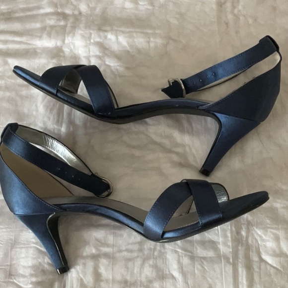 Kelly & Katie Strappy High Heel Sandals, Blue, 9 - Picture 3 of 8